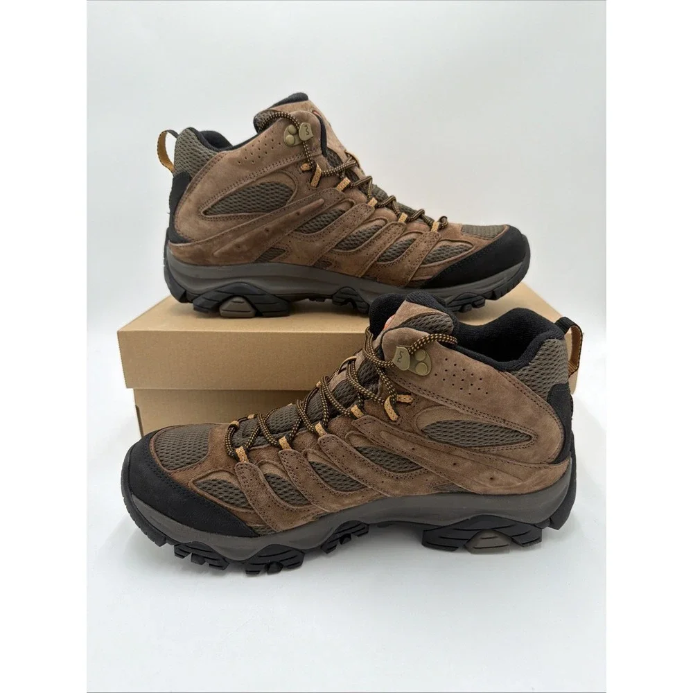 Merrell Men's Moab 3 Mid Waterproof Hiking Boots J035839 12 NWB